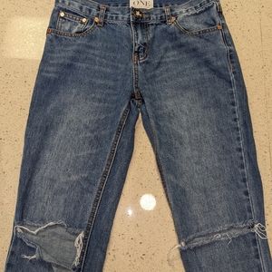 One Teaspoon ripped jeans